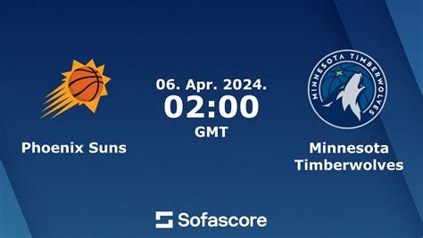 suns vs timberwolves sofascore